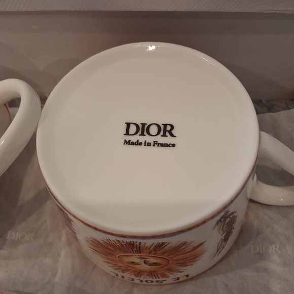 Dior White and Orange Mug Set - Picture 5 of 15